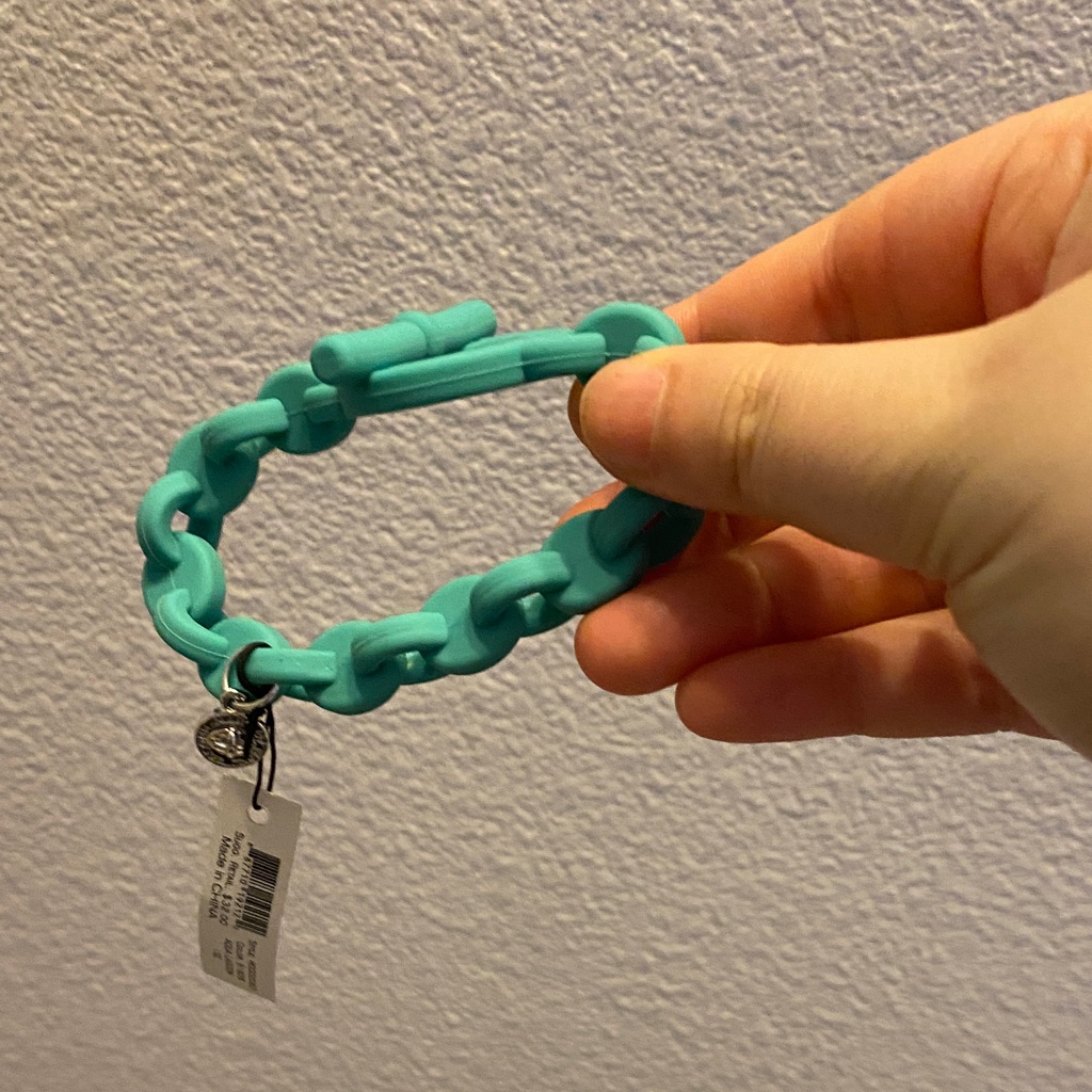Marc By Marc Jacobs Aqua Lagoon Chain Bracelet